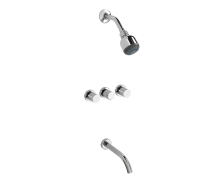 GRIFERIA DUCHA PIAZZA DOMANI EXTERNA ABS CRO *10%