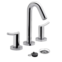 GRIFERIA LAVATORIO FV LIBBY MESADA CROMO