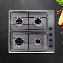 ANAFE FLORENCIA 4 HORNALLAS, ACERO  INOXIDABLE,  VARILLA FINA ENC 6738I