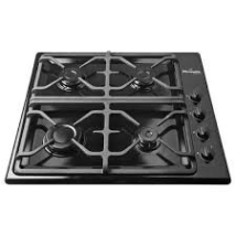 ANAFE FLORENCIA NEGRO 4 HORNALLAS 6747N FUNDICION