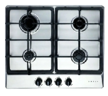 ANAFE ORBIS GAS, INOXIDABLE, 4 HORNALLAS, REJILLAS DE  FUNDICION 724AZ3 EN