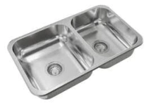 BACHA COCINA 2 DOBLE  RR63 63X34X15 JOHNSON