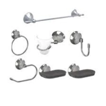 KIT  ACCESORIO DELTA CEIBO CR 8 PIEZAS