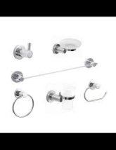 KIT ACCESORIO DELTA CHIARA 6P CROMO T.TEMPLE