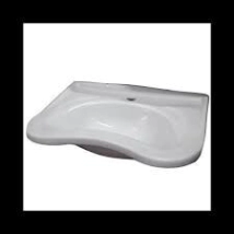 LAVATORIO INTEGRAL,  DIAMANTE (CORDENONS), 1 AGUJERO,  CON SOPorte metalico BLANCO