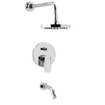 MONOCOMANDO DUCHA PEIRANO VERA C/TRANS EMBUT 8018