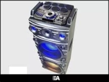 PARLANTE EVEREST EV363 2000WPM DJ-BT-BAR/LUZ