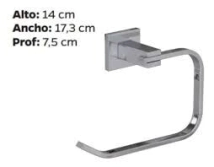 PORTA PAPEL PRING CUADR L.MONDRIAN T.DOM