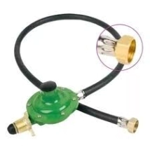 REGULADOR GAS GARRAFA C/MANG 80CM  OFERTA MOZART *10%