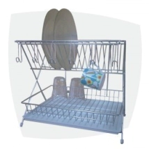 SECAPLATO APOYO SOLDART TIJERA CROMO GANCHOS /REFORZAD 09-533