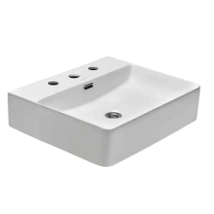 BACHA DE LOZA PEIRANO RECTANGULA 3P 50X42X13