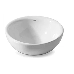BACHA ROCA BOL APOYO BLANCA 42CM