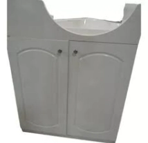 VANITORY AMUBE (AVIGNON), 65 BLANCO, 2 PUERTAS.PIE, SIN BACHA