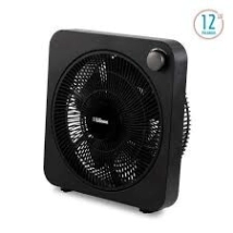 VENTILAD LILIANA TURBO VT12 12´negro.CUADRado 55w3v 2años garantia