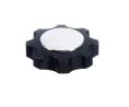 VOLANTE PLASTICO AZABACHE NEGRO SIN INSERTO