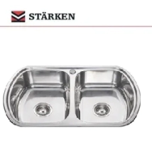 BACHA COCINA.2 STARKEN SEMICI75X47X20 ARRIBA