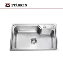 BACHA COCINA.1 INOX STARKE66X43X22MATE OFER