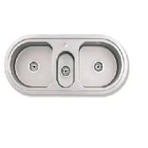 BACHA COCINA.3 INOX MI PILE104X43X20 SEMICIR