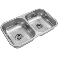 BACHA COCINA 2 JOHNSON CC28B 60X34X14