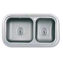 BACHA COCINA.2 INOX SOBRE 73X40X18 MI PILET