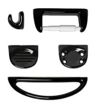 KIT AC LOZA  5PIEZA  DACCORD  NEGRO BOUTIQUE *10%