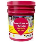 MEMBRANA FIBRADO 20KG WEBER TECHO F BLANCO