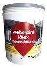 PINTURA LATEX AZUL WEBER 4LTR  EXTE/INT