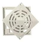 REJA PISO 12X12 INOX.AMANCO