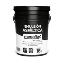 PINTURA EMULSION ASFALT X4KG MEGAFLEX