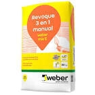 REVOQUE  INTERIOR  FINO /GRUESO MIX I X 5 KG