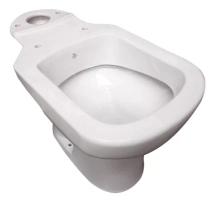 INODORO PRINGLES CUARZO BLANCO LARGO ( TIPO BARI )