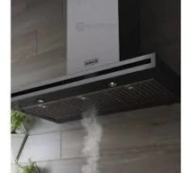 CAMPANA COCINA  BARBACOA 90CM B90D NEGO TOUCH 3V+LED 190W 800m3  t.puelo