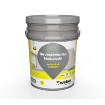 REVEST PLASTICO WEBER RODILLADO CHOCOLATE