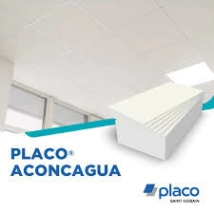 PLACA CIELORASSO DESMONTABLE 1,22X0,61 CRD 8MM PLACO  ACONCAGUA