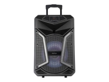 PARLANTE SMARTLIFE 12´´ 1 VIA 30W SLPB112030 bluet+fm+led+bateria+microf+ control remoto 35x54cm