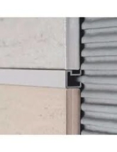 PERFIL ALUMINIO BRILLANTE CROAMDO LISTELLO CUAD COD:1431  9 X 9 MM  2,45MT