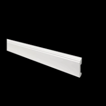 ZOCALO EPS CURVES COD :2340  80MM X 2,5 MT BLANCO