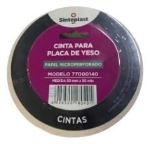 CINTA PARA PLACA DE YESO FIBRA DE VIDRIO 50X90M