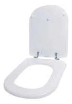 TABLA asiento  BARI/PVC BLCO VT/FLOWAT herraje   PVC  laqueada