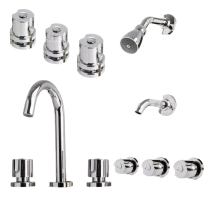 GRIF BAÑO PEI MALBA CROMO (ducha emb c/tr+Lav+Bid) 90058 (caja pack)      **10%