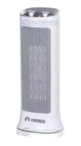 CALEFACTOR CALOVENTOR EVEREST FH701 CERAMICO PIE 2000w+2vel+doble turbina+corte+termostato