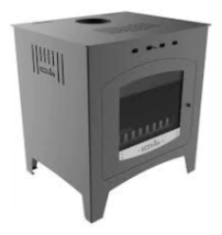 SALAMANDRA ECOTRONK LEÑA ANDINA 20000KCAL/H (peine leña+bisagra embutida)72X68X55 t, pehuen  cod 1