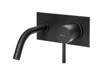 MONOCOMANDO LAVATORIO PEIRANO PARED BLACK VELVET 63190