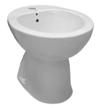 BIDET ONIX 1 PERF BLANCO CALID.COMERCIAL C/DETALLES ORNEADO