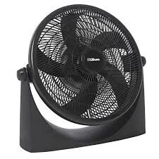VENTILAD LILIANA TURBO VTF20P 20' RECLINAble - piso/pared/techo Negro