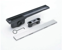 DESAGUE LINEAL ATRIM RIO ABS-ACERO INOX 60CM COD:DPP600T02