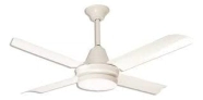 VENTILADOR TECHO EVEREST,  LUZ, BLANCO EV010L.4-PALAS      *6%