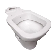 INODORO PRINGLES CUARZO C.COMERCIAL BLANCO LARGO ( TIPO BARI )  OBRA