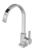 MONOCOMANDO MESADA RG ALTO PICO FUNDIDO  ZAZZERI  **5% COD 061