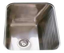 PILETA LAVADERO INOXIDABLE 50X40X25 SEGUNDA JOHNSON P2DLN50S